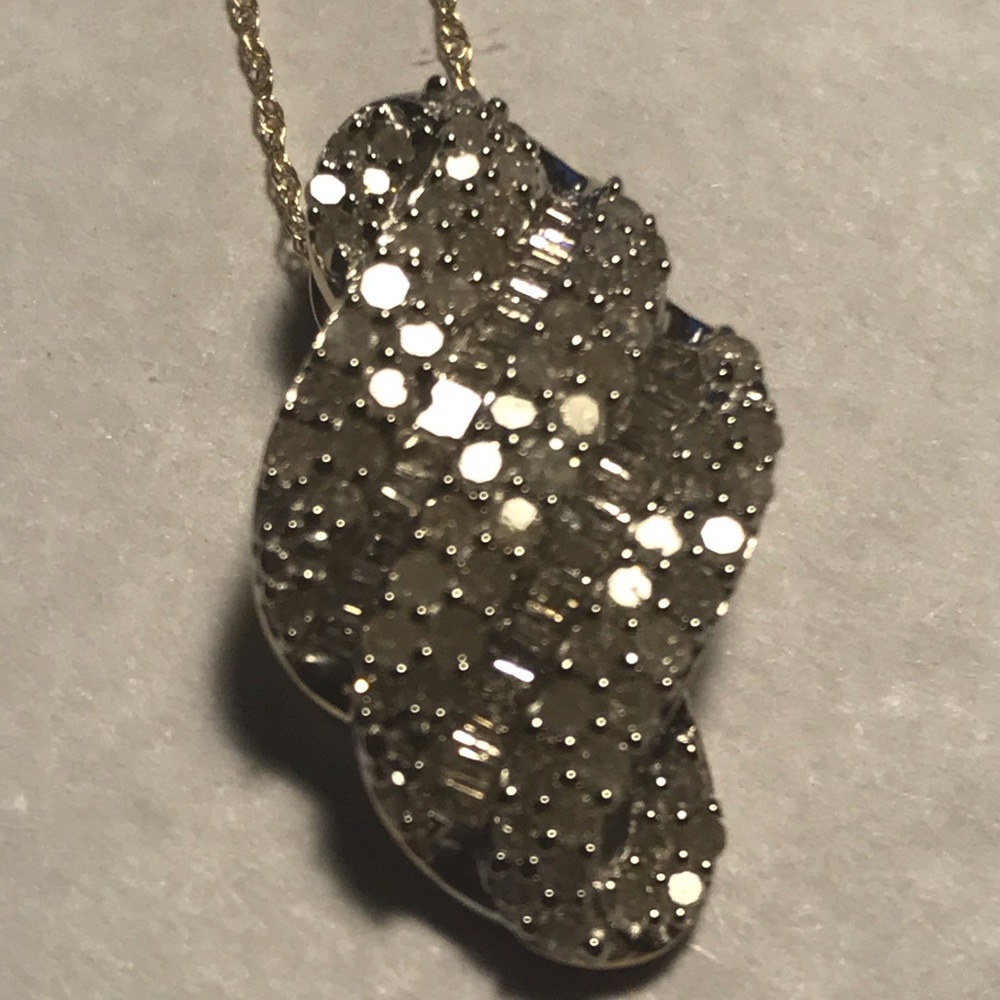 95 diamond 10 kit gold necklace